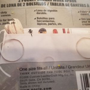 2 Pocket Canvas Work Apron